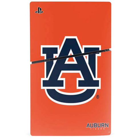 Auburn University Logo Orange PS5 Slim Digital Edition Console Skin
